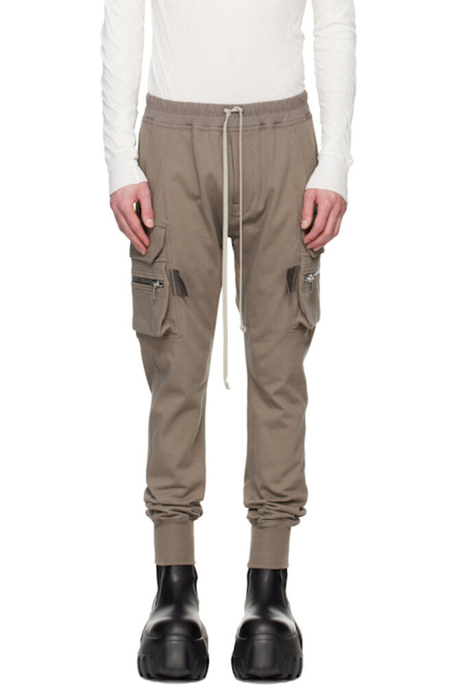 

Серые брюки Hollywood Mastodon Megacargo Rick Owens