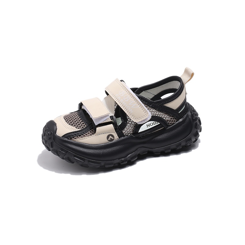 

Нескользящие, легкие, амортизирующие, низкие сандалии для детей TROADLOP, черный