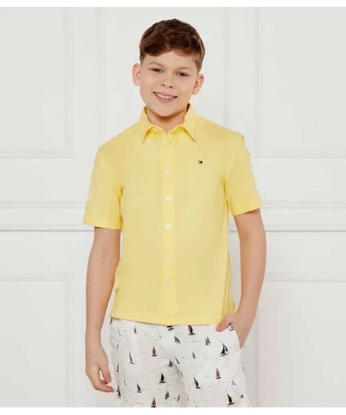 

Рубашка Regular fit Tommy Hilfiger, желтый