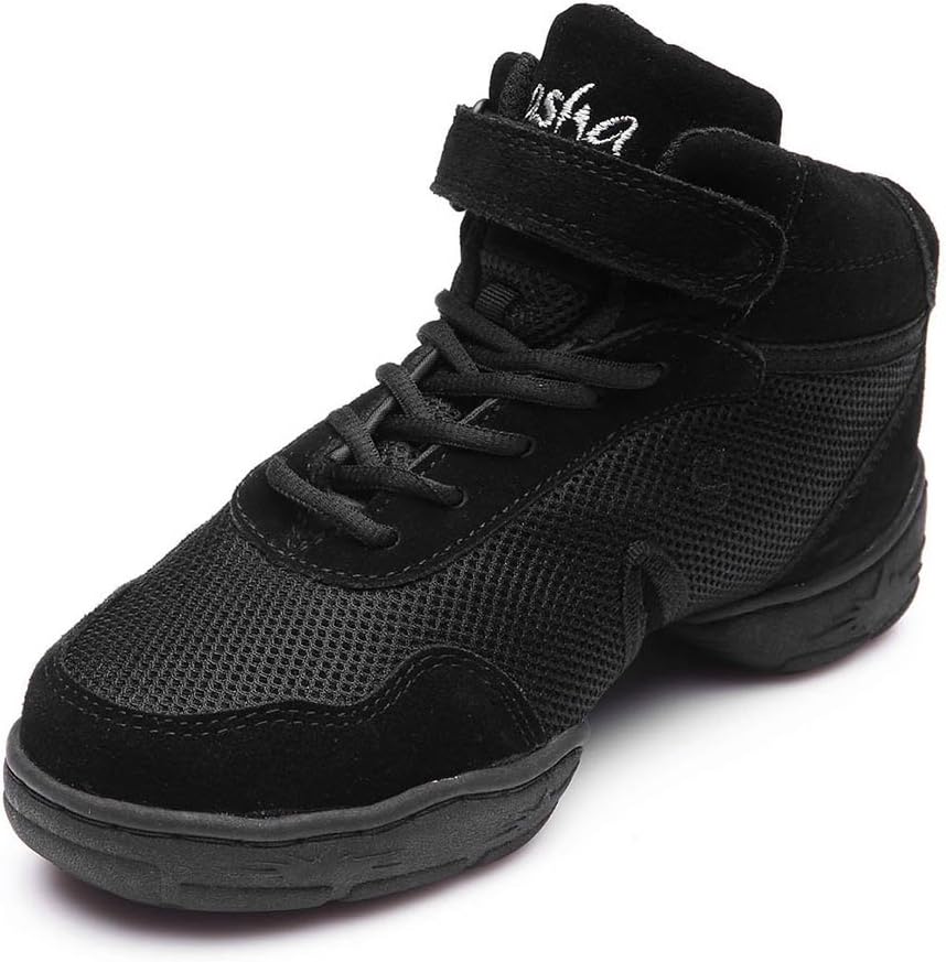 

Кроссовки для танцев DKZSYIM для мужчин и женщин Boost/Mодерн-джаз/Бальные выступления, спортивные танцевальные кроссовки, модель B51/B52/B53, черный