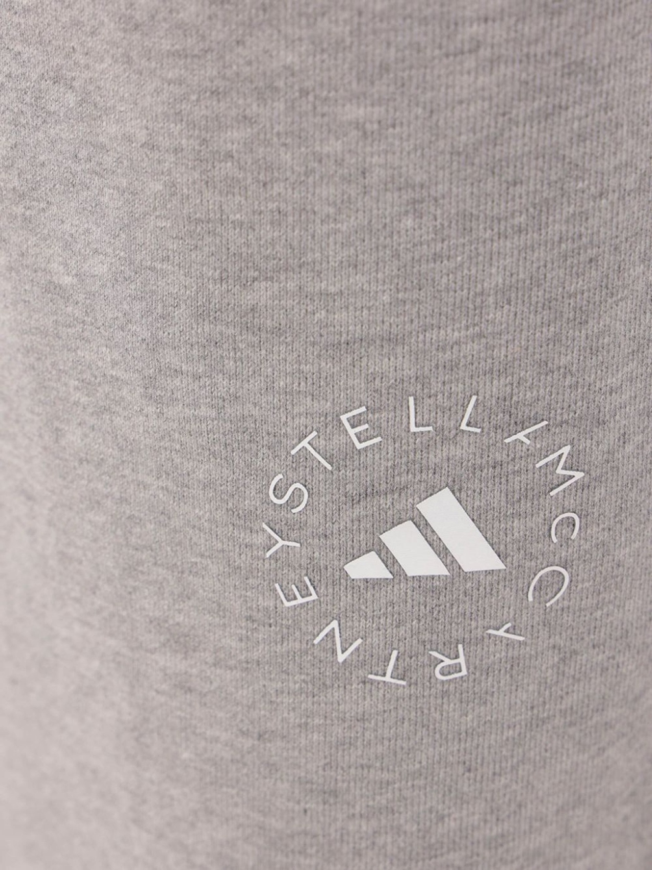 Adidas by Stella McCartney спортивные брюки прямого кроя, серый — фото 4