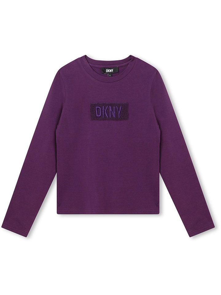 

Лонгслив DKNY Longsleeve, фиолетовый