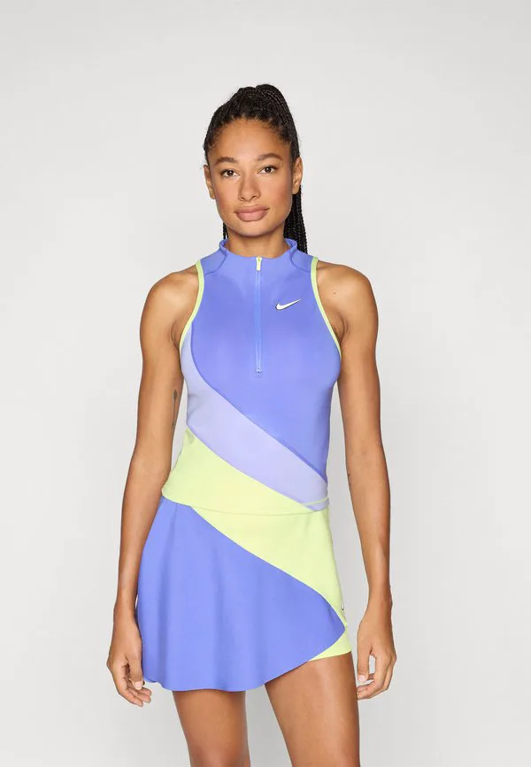 Майка nikecourt slam Nike Performance, Sapphire/Light Thistle/White