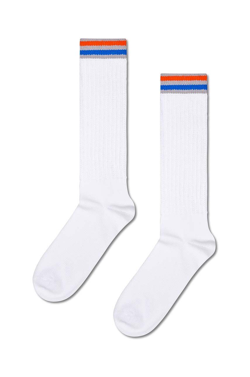 

Носки Sneaker Slouch Happy Socks, белый