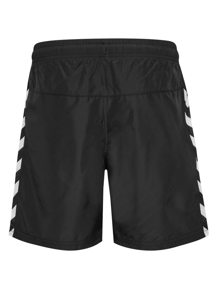 Hummel Игривые детские шорты-бермуды черного цвета — фото 2