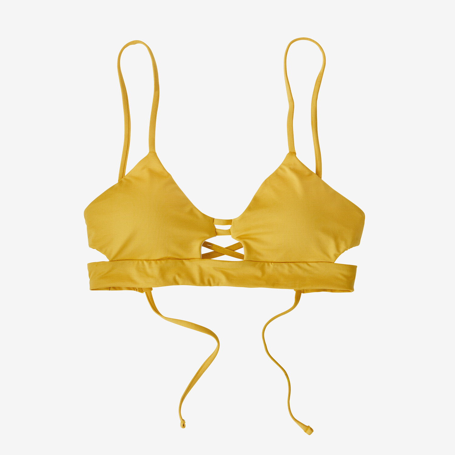 

Женский топ бикини Focal Point Patagonia, цвет Shine Yellow