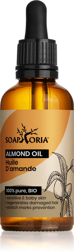 

Органическое миндальное масло Soaphoria, 50 мл