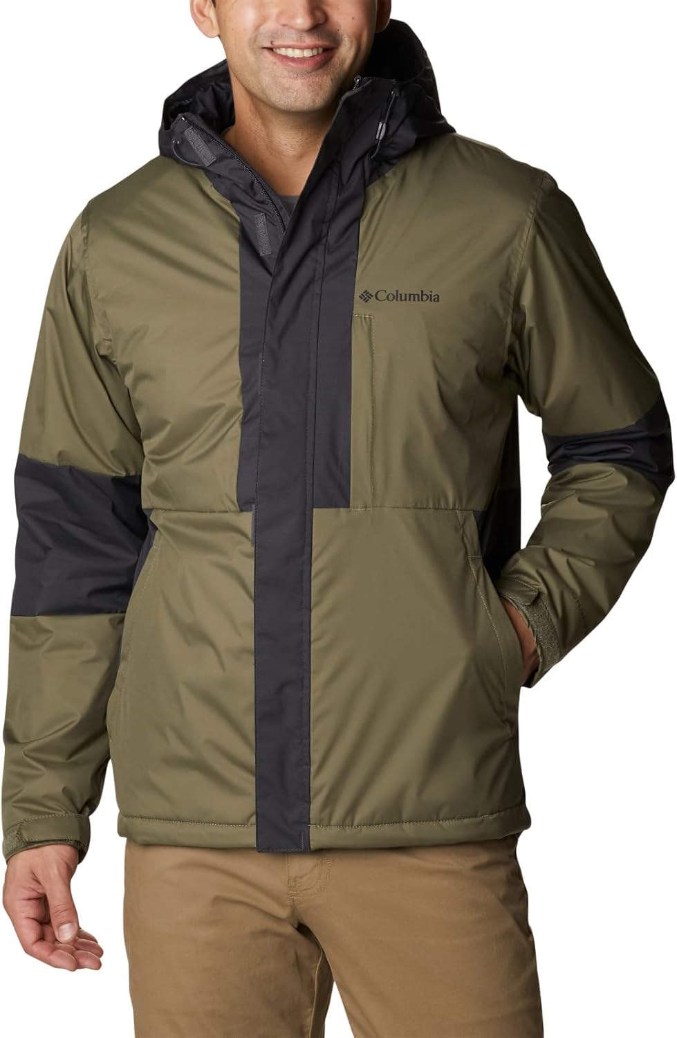 

Куртка Columbia Men's OSO Mountain Insulated, Stone Green/Shark