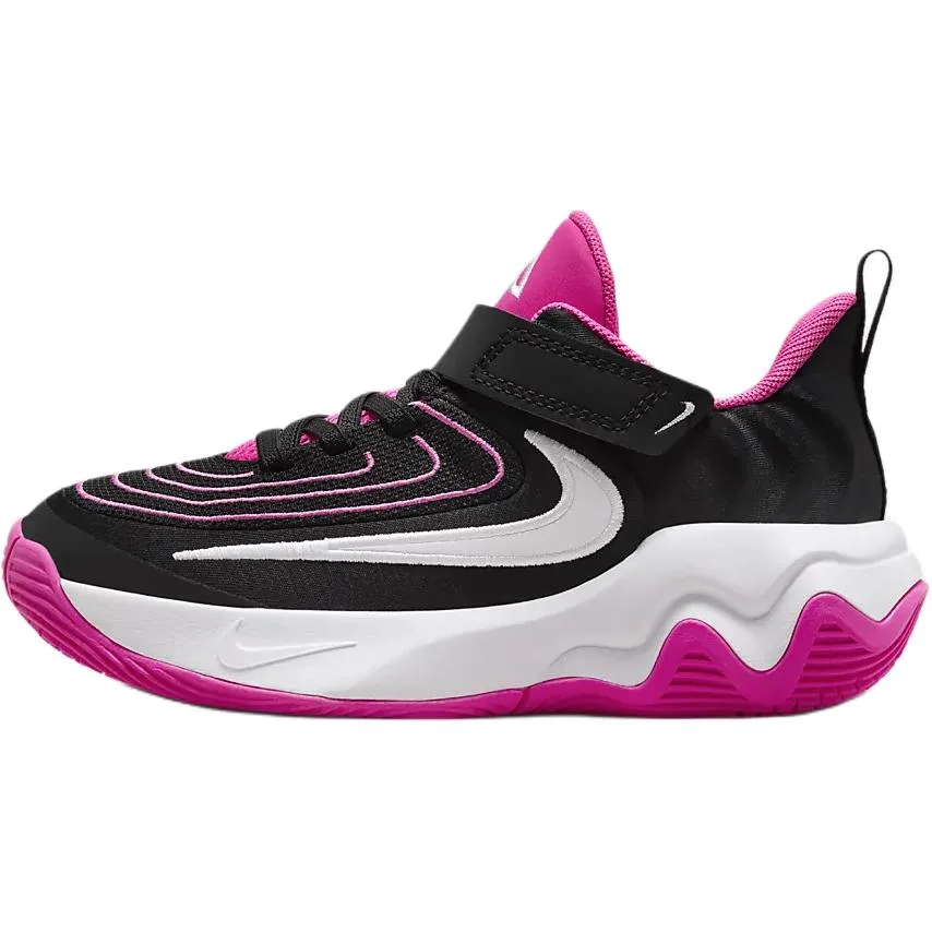 Nike Детские баскетбольные кроссовки Giannis Immortality Anti Kick Cushioning Low top черные, возраст 3-7 лет