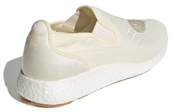 Кроссовки human made x pure slip on Adidas, белый — фото 4