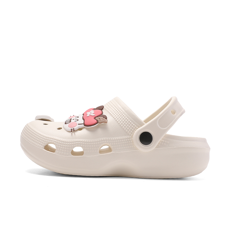 

Детские тапочки с нескользящей подошвой, дышащие и антискользящие BOBDOG, слоновая кость