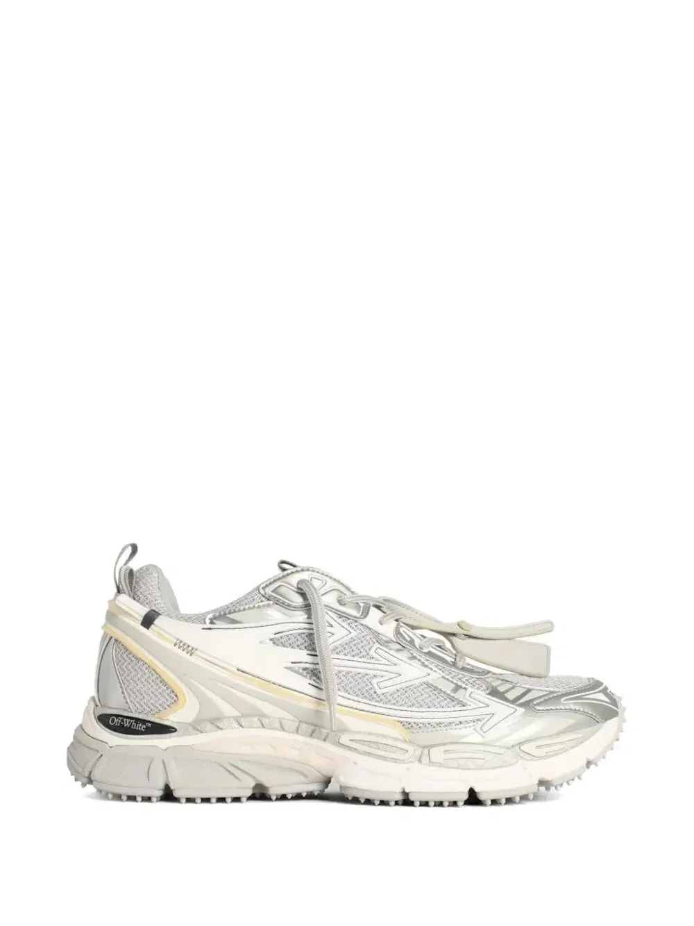 Кроссовки с логотипом Be right back Off-White, серый
