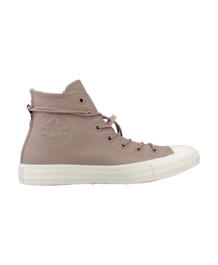 Высокие кроссовки пылят Converse, розовый