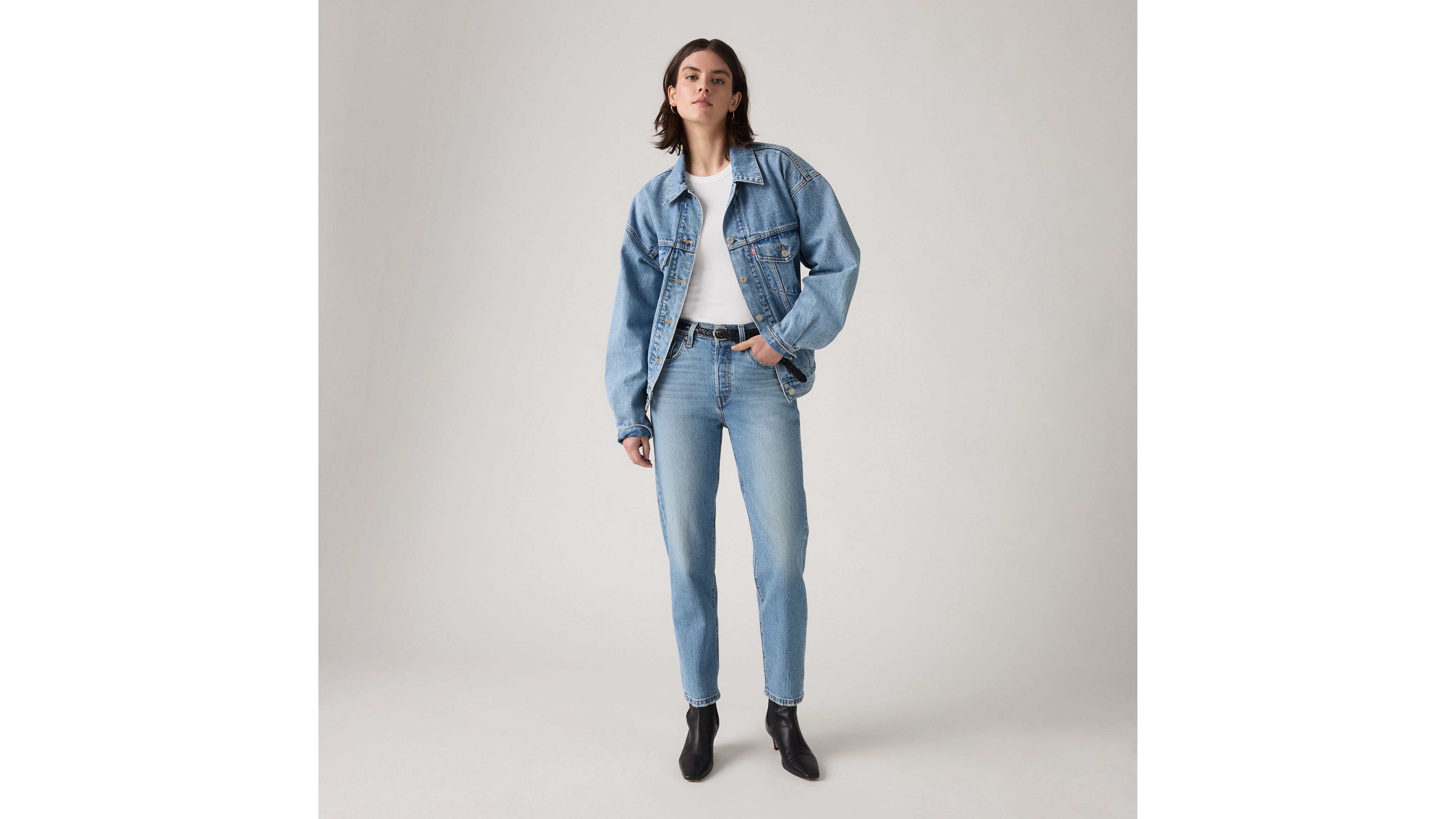 

Укороченные женские джинсы 501 Original Levi's, Where To Now - Medium Wash