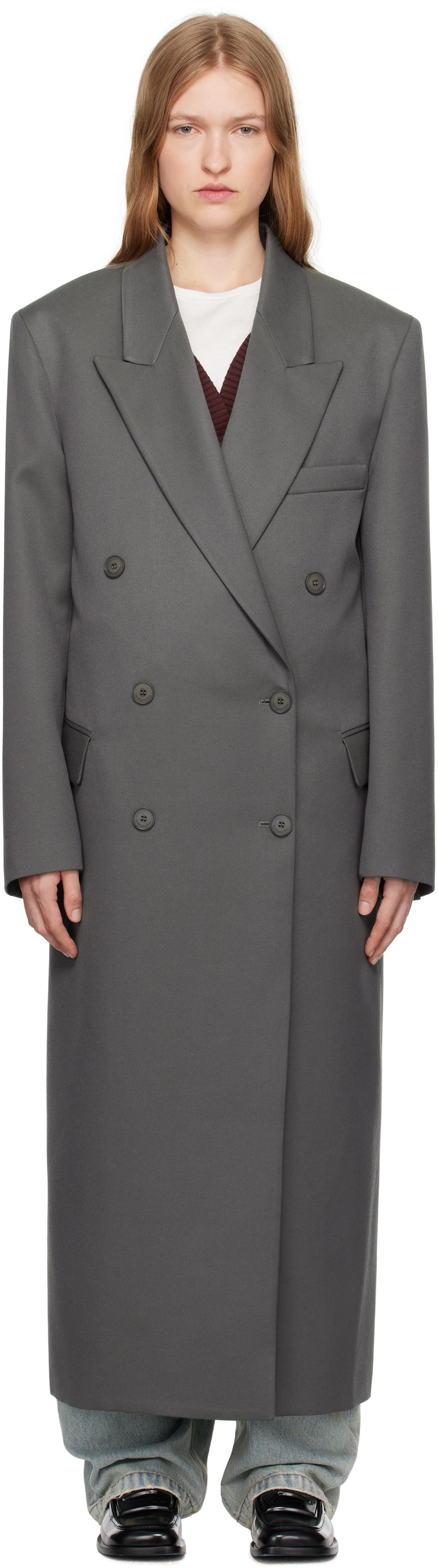 

Длинное пальто Gray Jane от Frankie hop The Frankie Shop