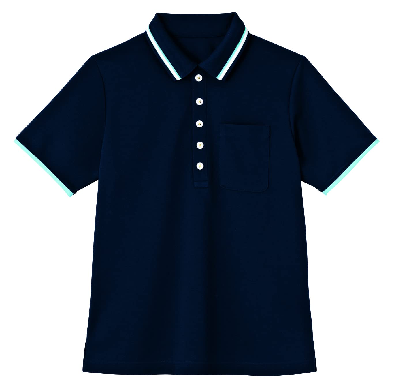 

Поло с коротким рукавом HEARTGREEN (унисекс) HM2439-2 (Hoshizora), размер SS, от Carsee Kashima, для лиц, осуществляющих уход, и медицинского персонала Karsee Kashima