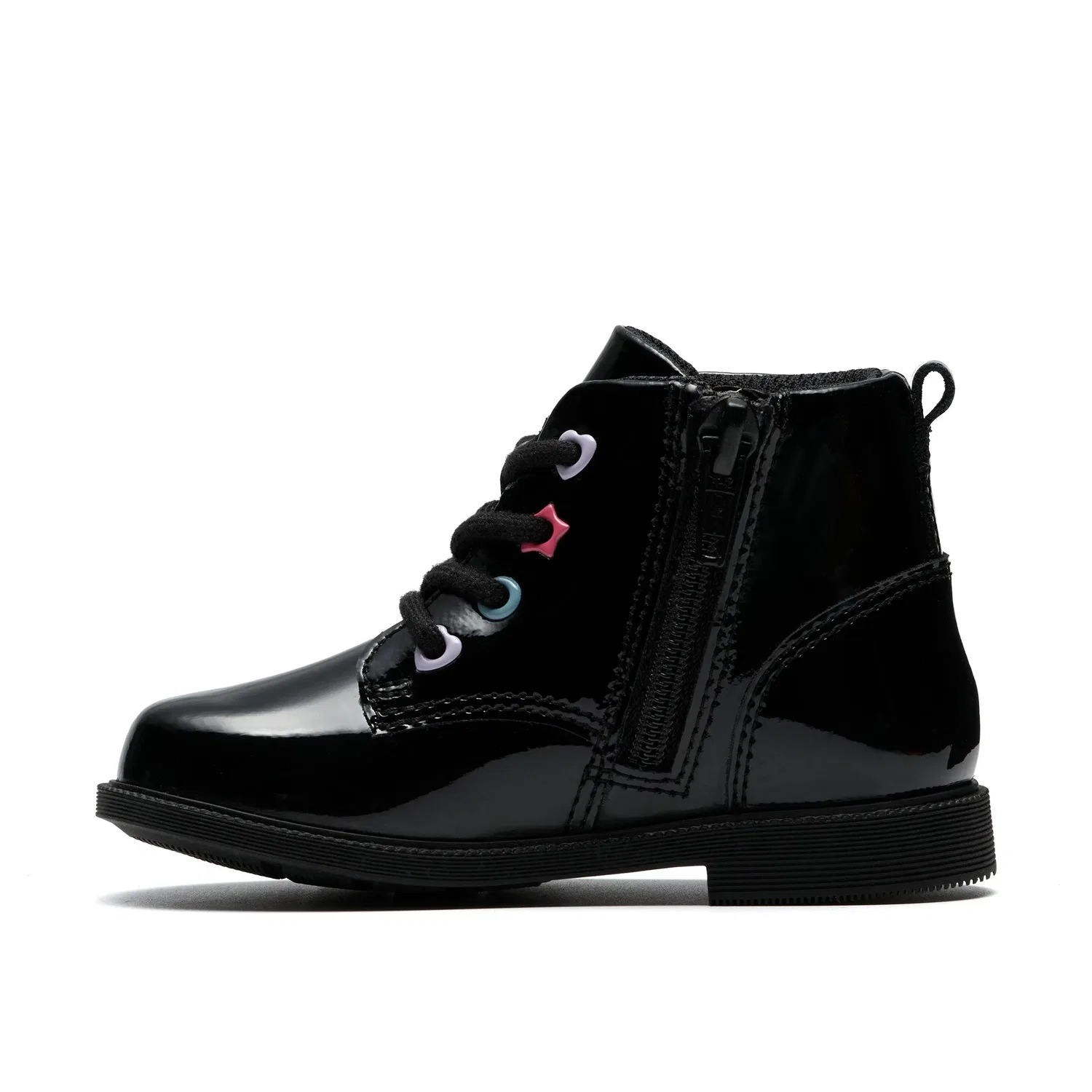 Ботинки Clarks Oaklyn Charm из лакированной кожи, черные — фото 2