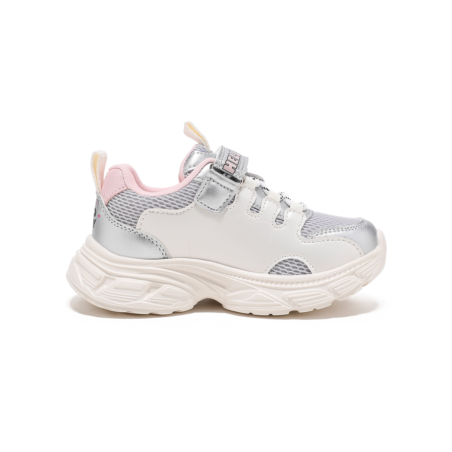 Hello Kitty x Synthetic Leather, Textile Low top детские кроссовки Kids' Sanrio, светло-синий — фото 4