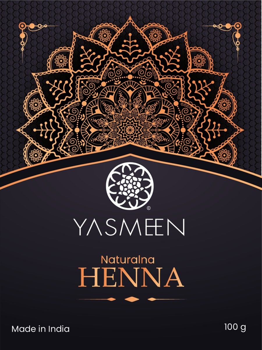 Yasmeen, Натуральная хна - краска для волос, 100 г — фото 2