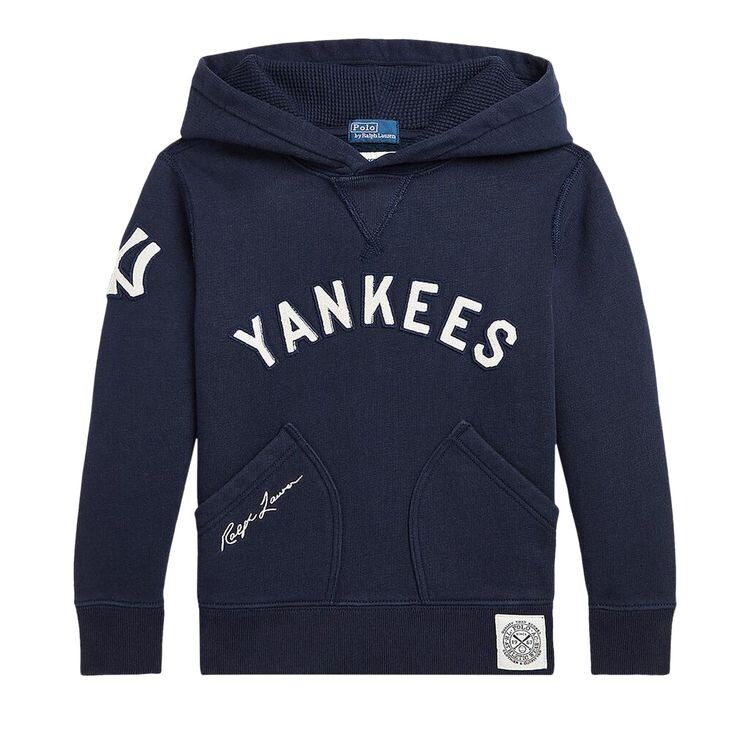 

Худи Polo by Ralph Lauren x New York Yankees Pullover Hoodie Navy, синий