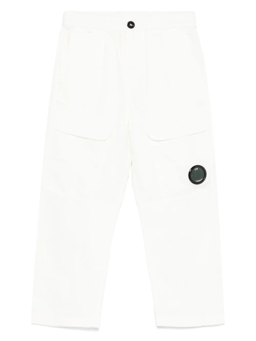 

Брюки с декором Lens C.P. Company Kids, белый