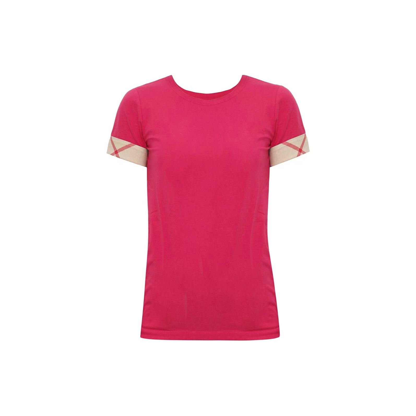 

Burberry Футболка Regular женская Purple, Фиолетовый, Burberry Футболка Regular женская Purple