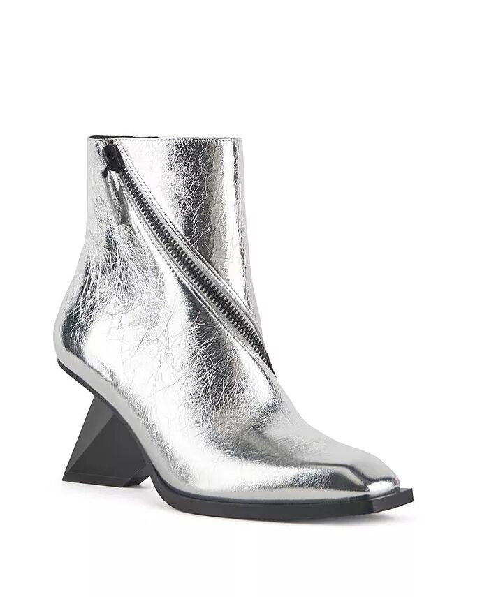 Женские ботильоны Rockit Zip United Nude, серебряный — фото 2