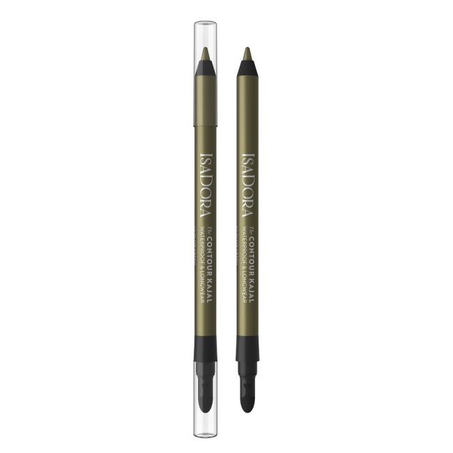 

Водостойкая и стойкая подводка для глаз Isadora, цвет olive green, 1,2 гр