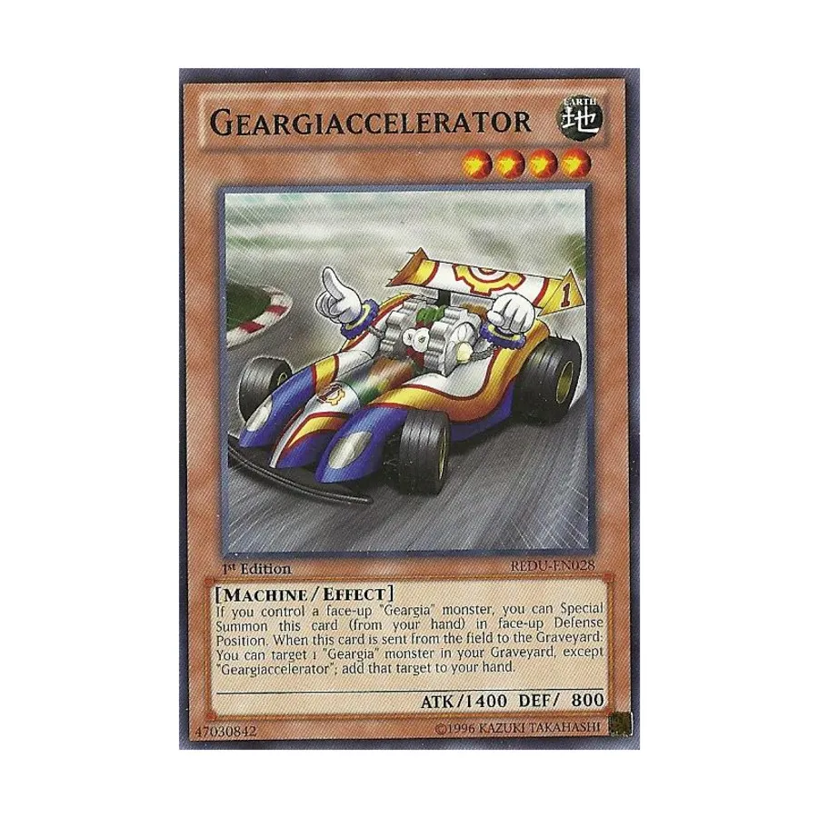 

CCG Geargiaccelerator (Общий), Yu-Gi-Oh - Return of the Duelist - Singles