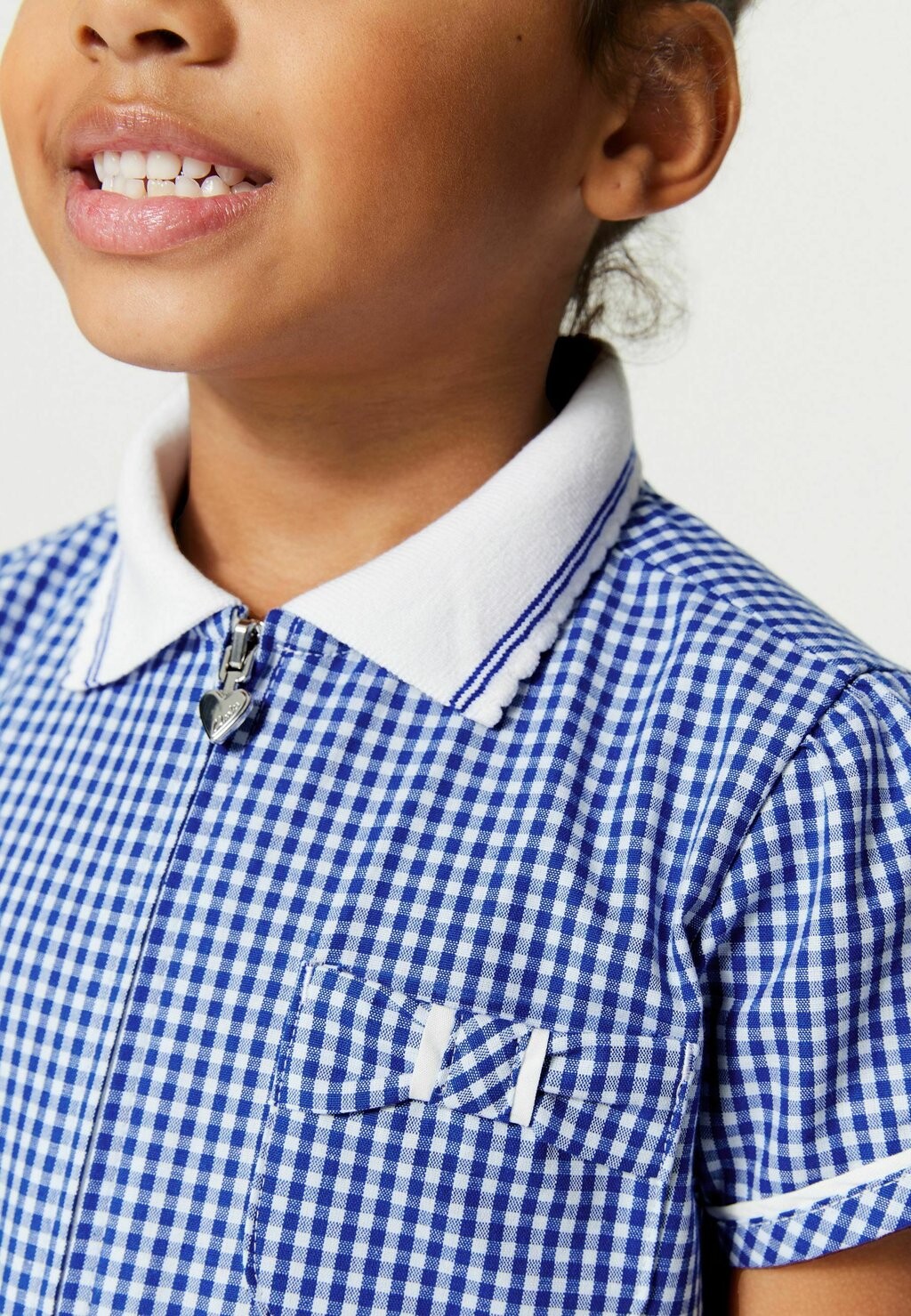 

Комбинезон GINGHAM SCHOOL PLAYSUIT-REGULAR FIT Clarks, цвет blue