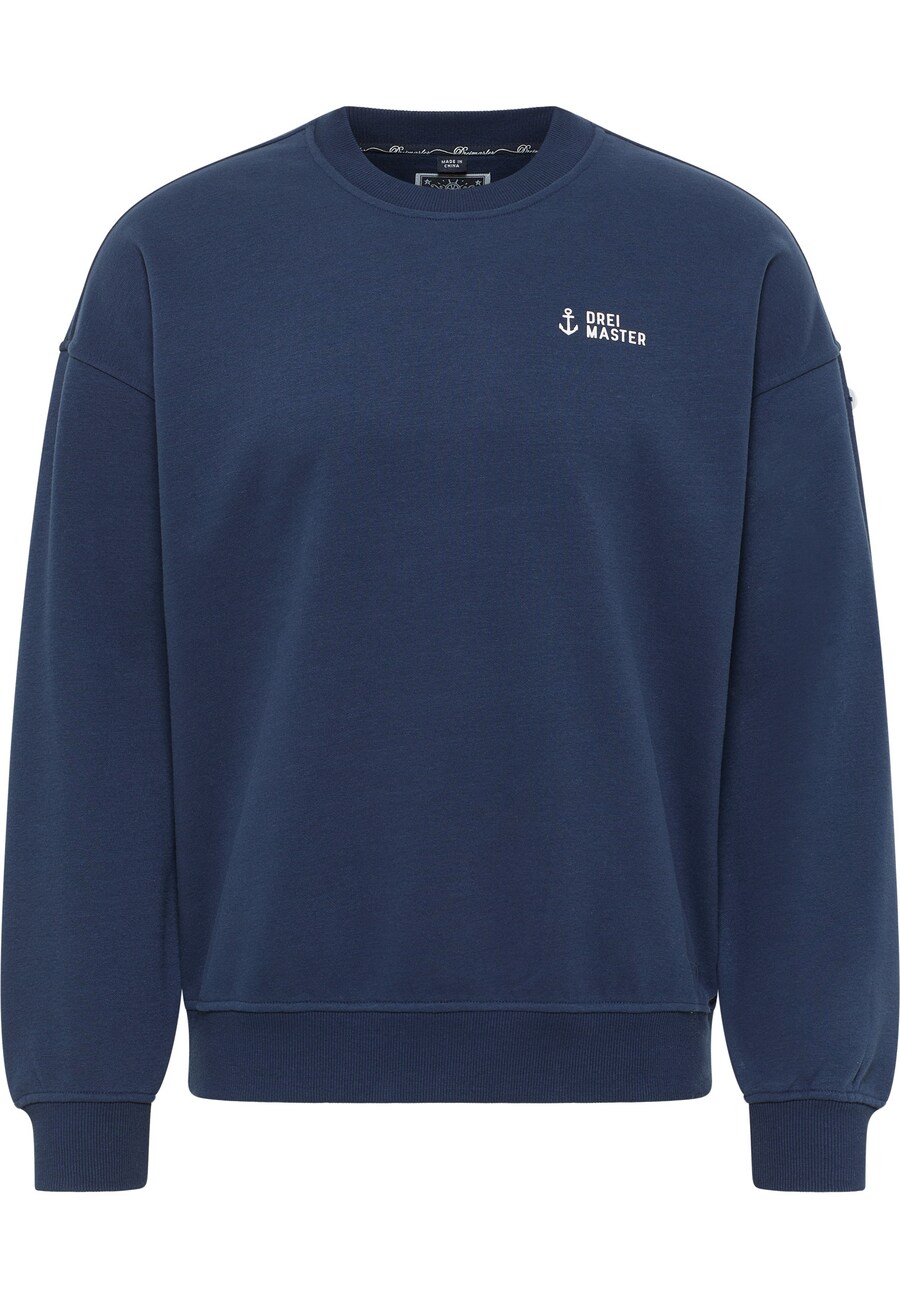 

Свитер DreiMaster Maritim Sweatshirt, морской синий