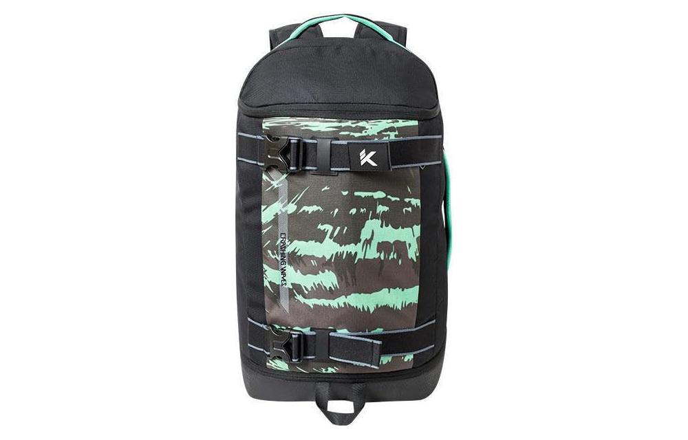 

ANTA Полиэстеровый альпинистский рюкзак унисекс черный и зеленый, Black & Green
