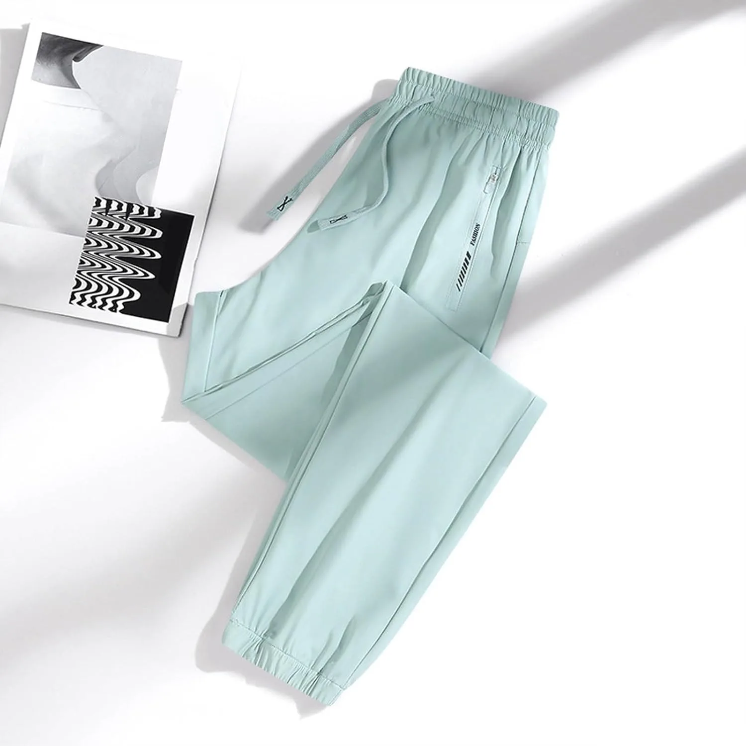 Женские спортивные брюки Senistyle Stretch Active Pants, ультраэластичные, дышащие, повседневные, быстросохнущие, для женщин старше 50 лет Generic, зеленый — фото 3