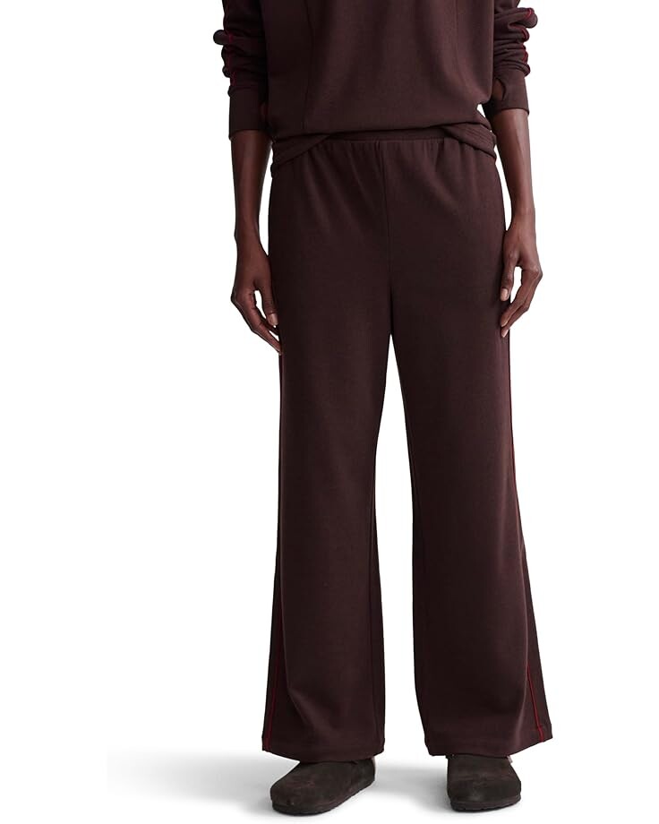 

Брюки Varley Brushed Rib Wide Leg Pants, цвет Red Chocolate Marl/Red Dahlia