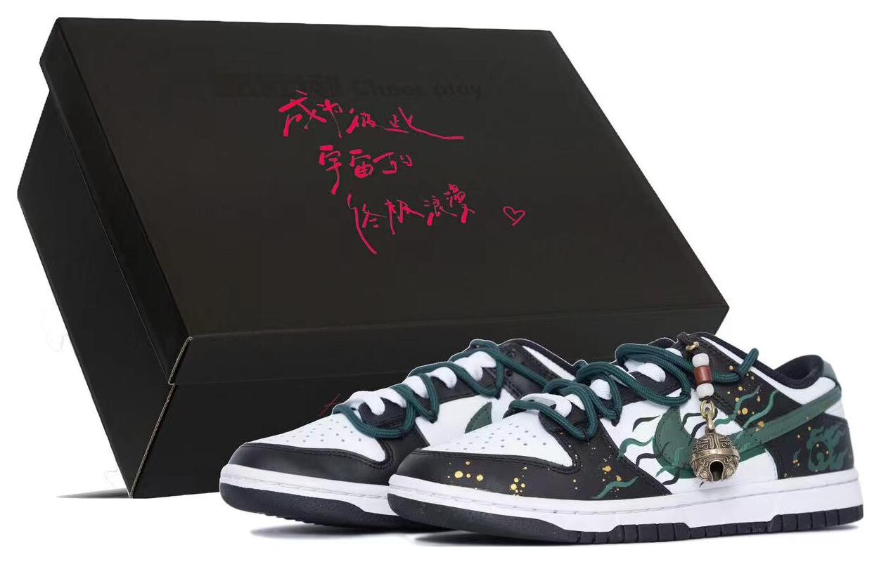 

Кроссовки Nike Dunk Skateboard Shoes Men Low-Top Black White