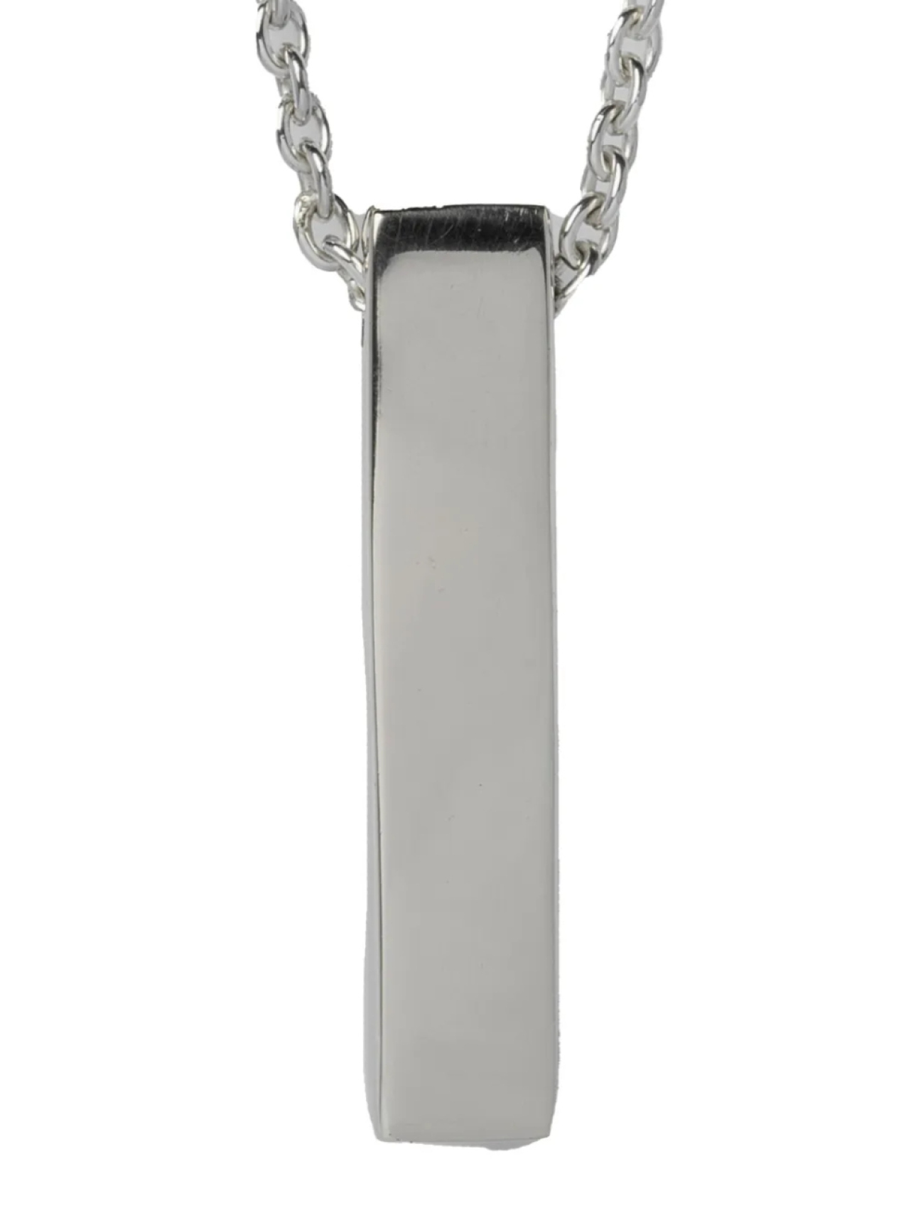 

Ожерелье в форме кубоида (короткий вариант, 50 см, PZ+PA) Parts of Four, серебряный