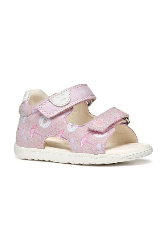 

Замшевые сандалии Sandal Macchia Geox, розовый