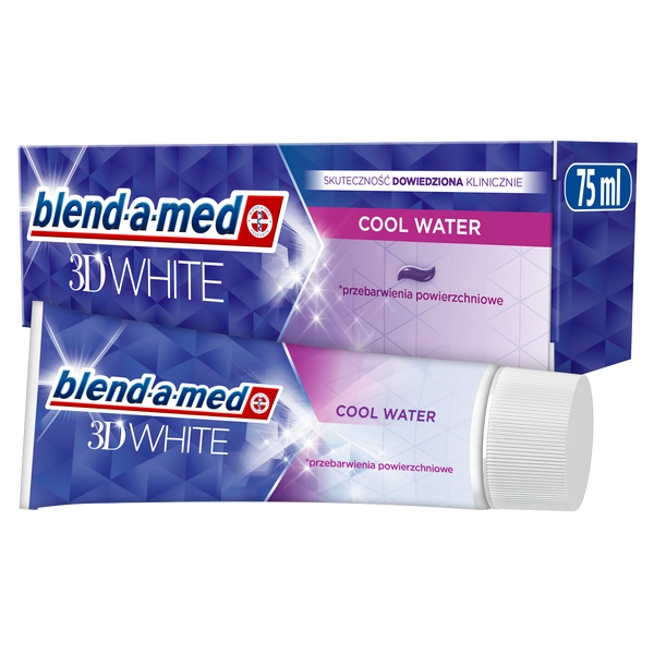 

Зубная паста, 75 мл Blend-A-Med 3D white cool water