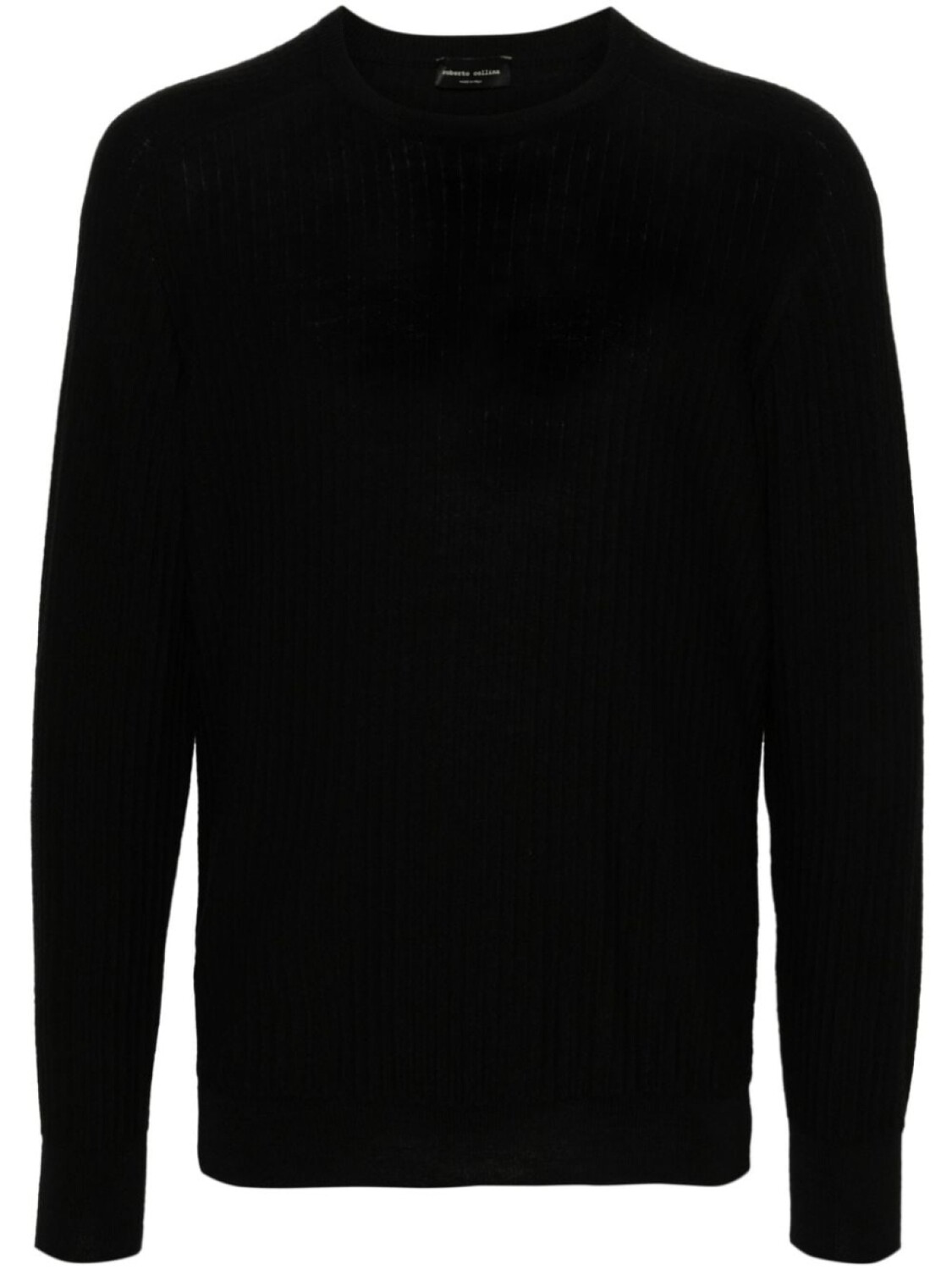 

Roberto Collina свитер из шерсти мериноса, черный