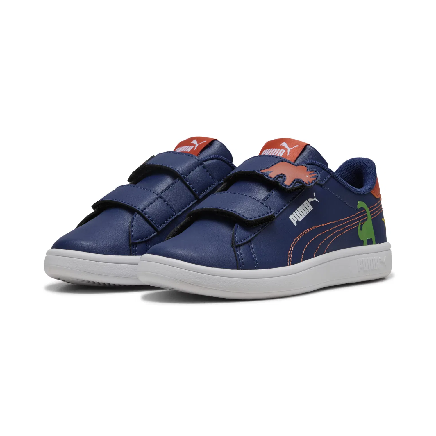Кроссовки 'Smash 3.0 Dino' Puma, Dark Blue — фото 2