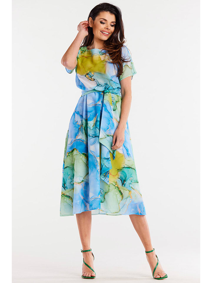 

Платье до колена Awama Kleid, светло-синий