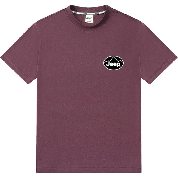 

Футболка Unisex Crew Neck Moderate Straight Fit Jeep, brick красный