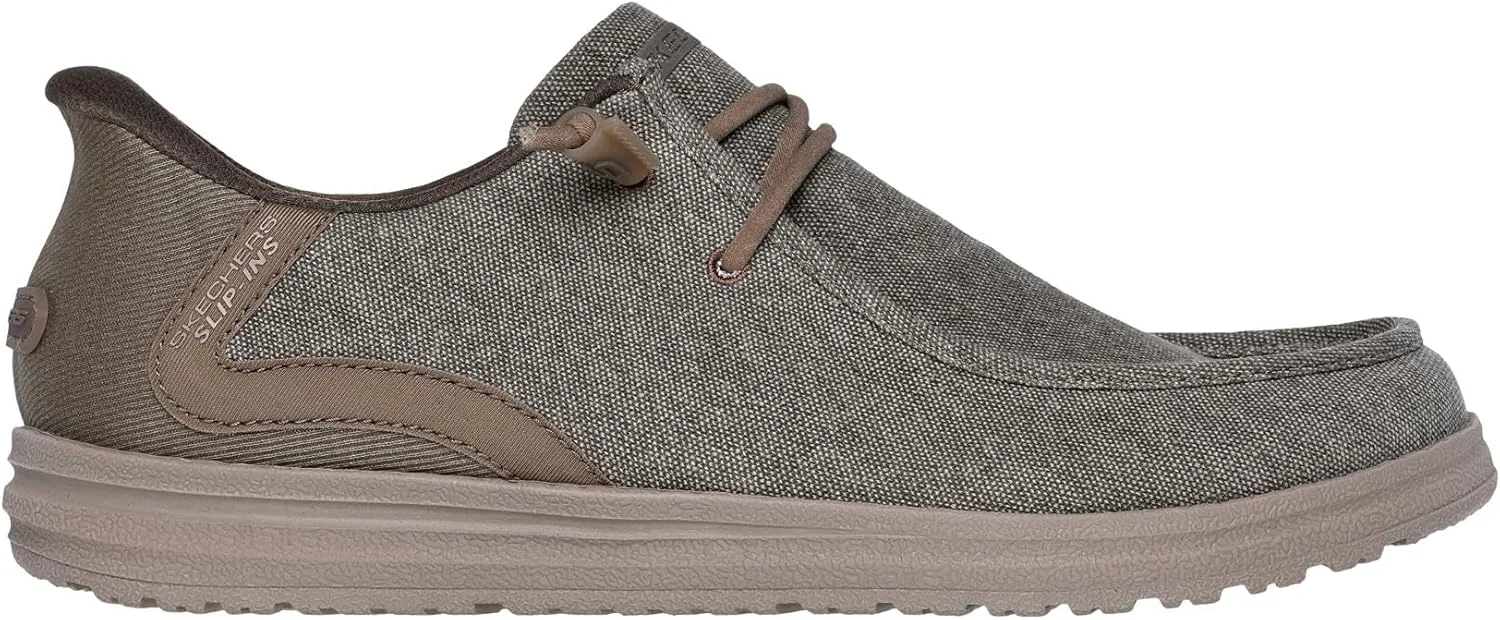 Мужские кроссовки Skechers Melson - Coronado, хаки — фото 2