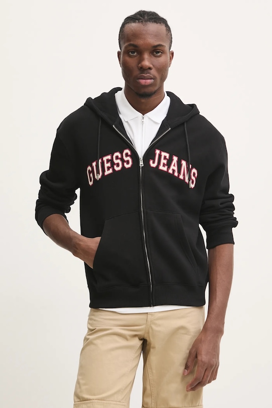 

Толстовка Guess Jeans, черный