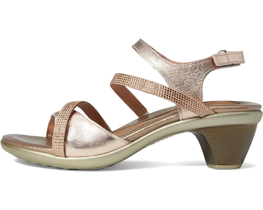 Туфли Naot Innovate, цвет Soft Rose Gold Leather/Rose Gold Rhinestones — фото 4
