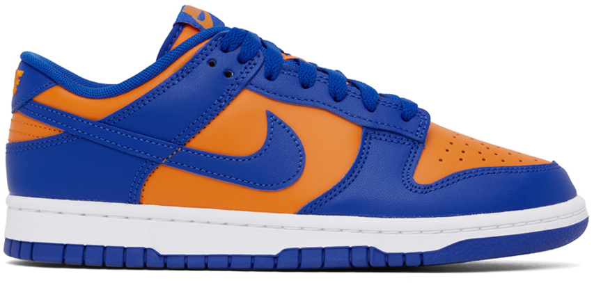 

Оранжевые и синие кроссовки Dunk Low Retro Nike, Синий, Оранжевые и синие кроссовки Dunk Low Retro Nike