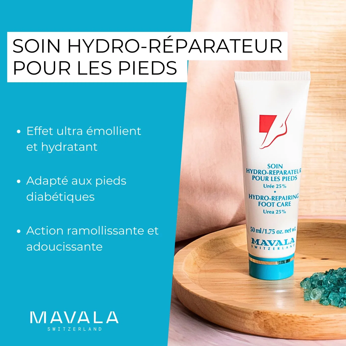 Восстанавливающий крем для ног Mavala Hydro Repairing Cream Mavala — фото 2