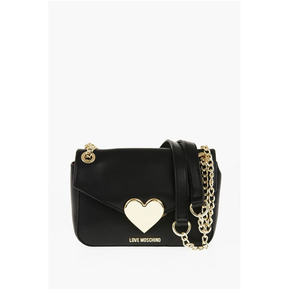 

Черная полиэтиленовая сумка через плечо Moschino, Black