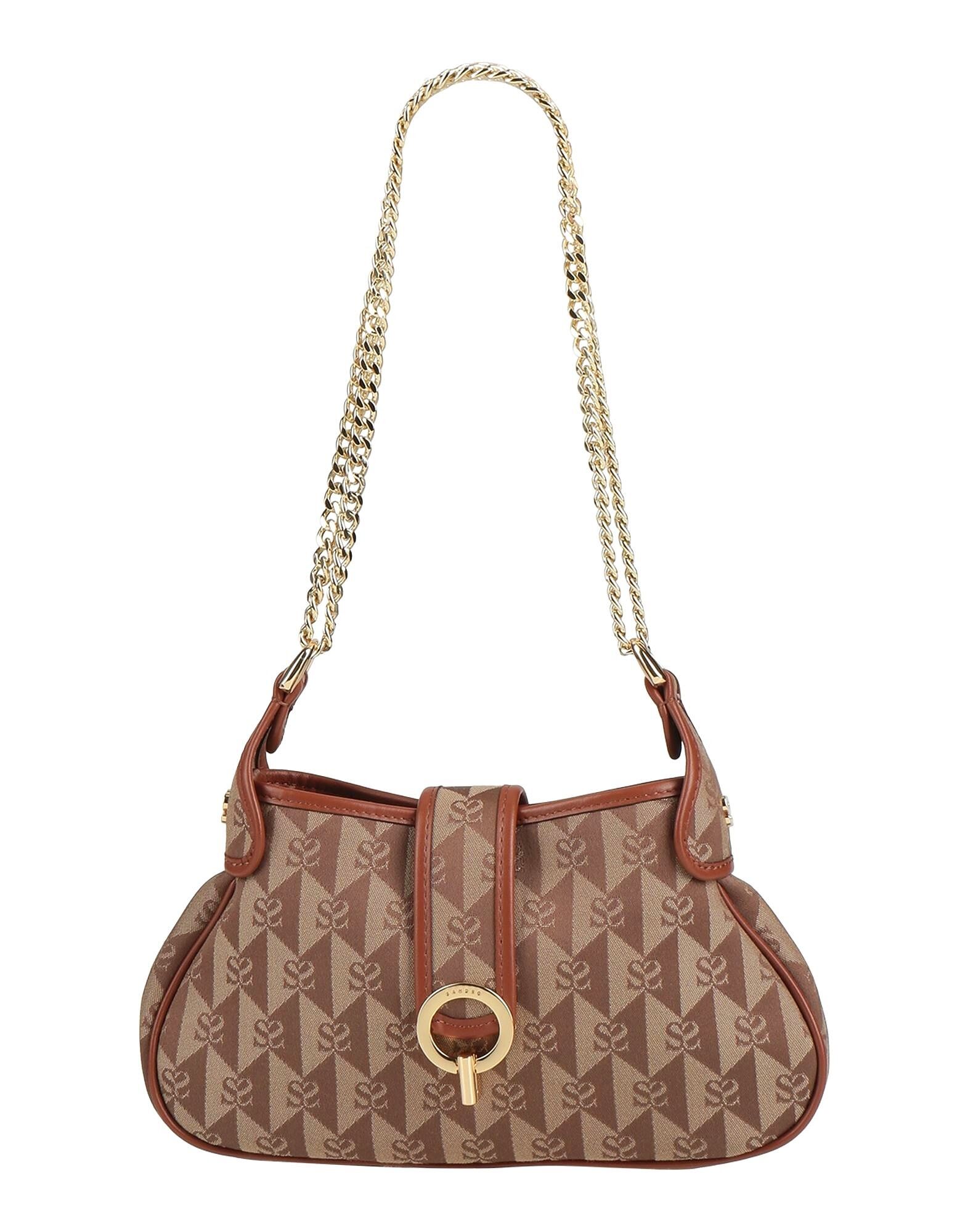 

Сумка через плечо Sandro, коричневый