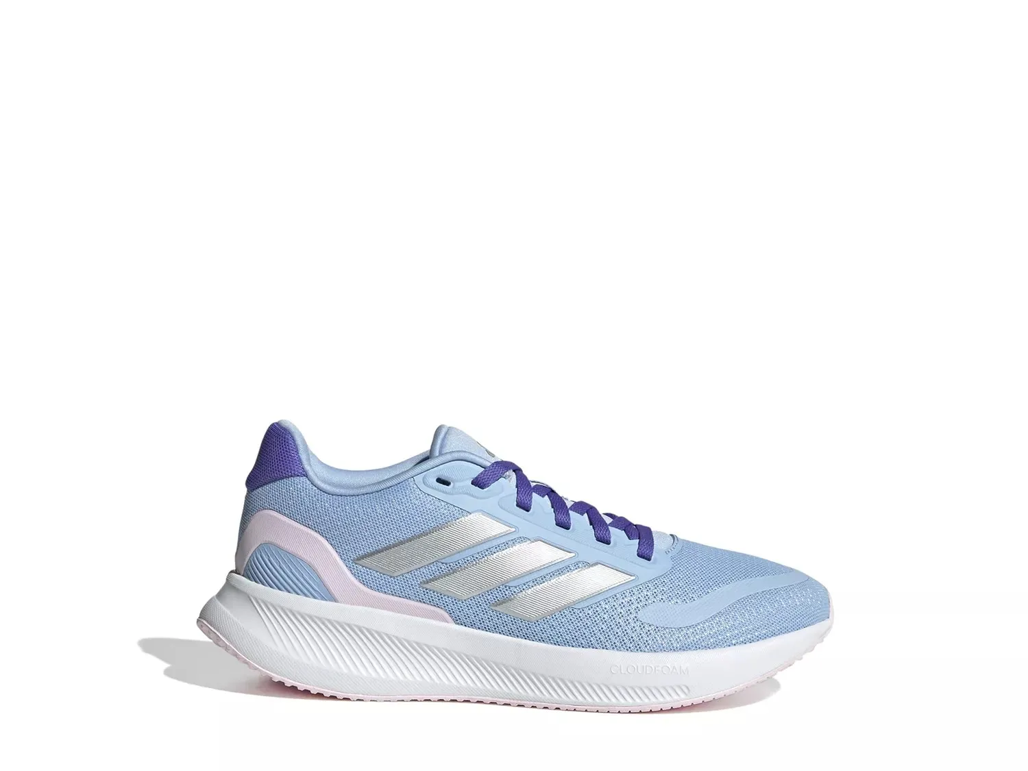 Кроссовки Adidas Runfalcon 5 — детские, светло-голубые — фото 3